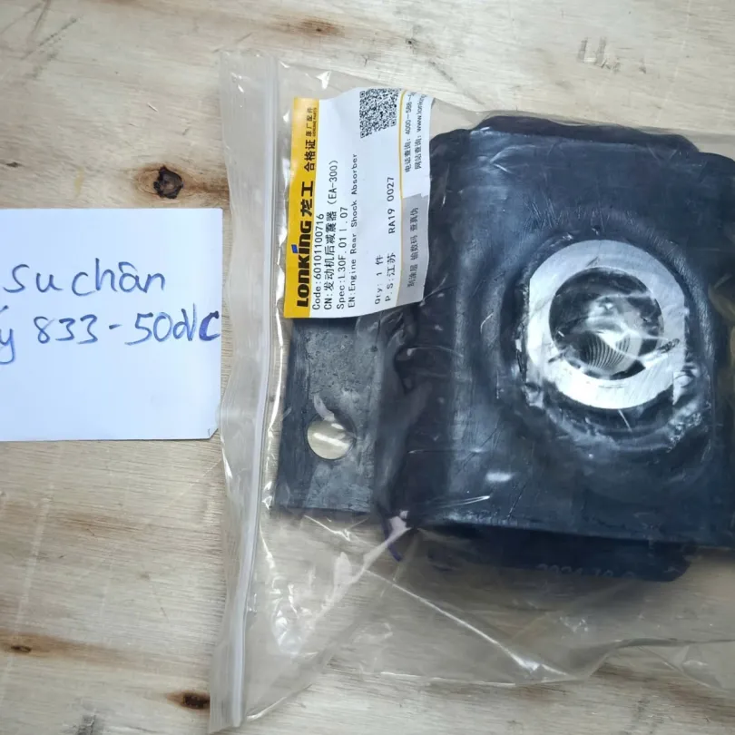 Cao su chân máy xe xúc lật Lonking