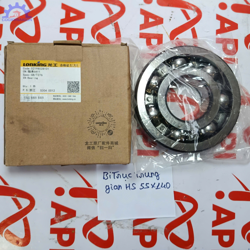 Bi trục trung gian xe xúc lật Lonking