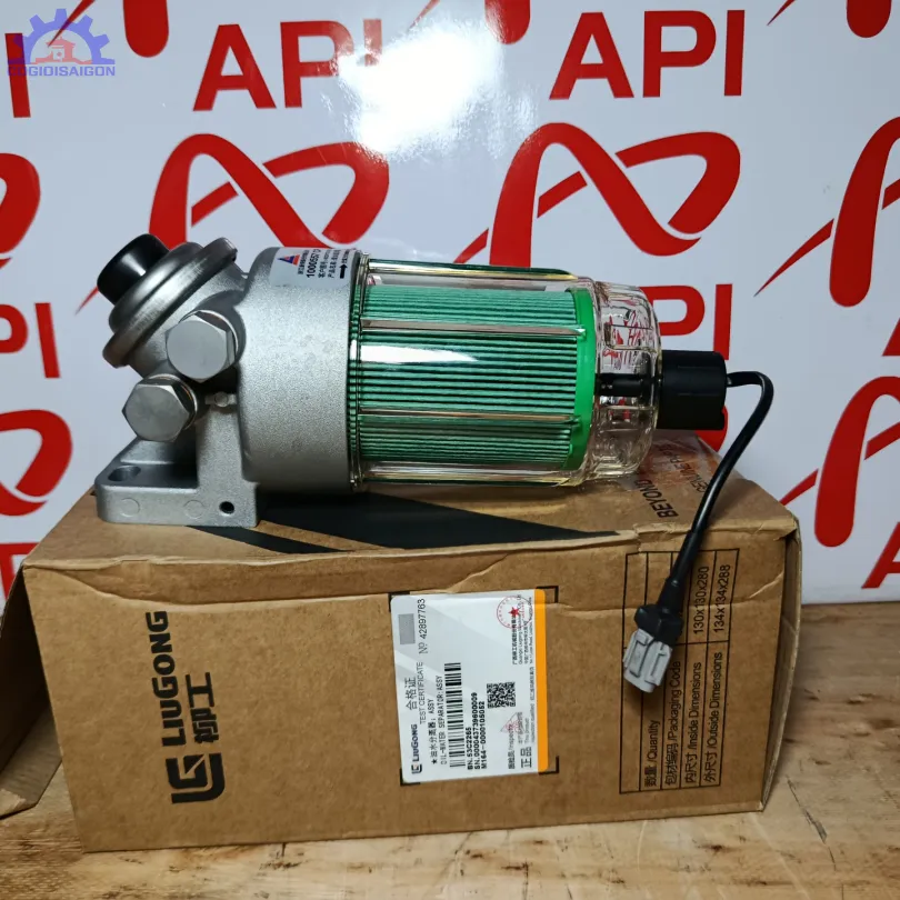 Lọc tách nước xe xúc 